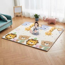 게임 카펫을위한 활동 매트 장난감을위한 비 독성 체육관, 180x120x1cm, 7 Double sided pattern