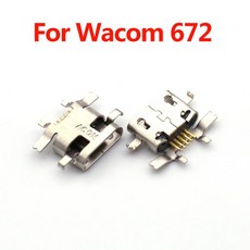 마이크로 USB 잭 소켓 커넥터 와콤 CTL 472 CTH 490 690 인튜어스 4100 6100 4100WL 6100WL 용 10