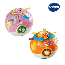 Vtech 炫彩聲光滾滾球, 橘色#47313, 1個
