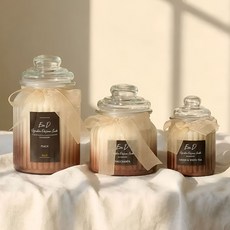 캔들백화점 시그니처 우드심지 대용량 캔들 향초 특별한 그라데이션, 우드세이지 Type, 300g, 1개