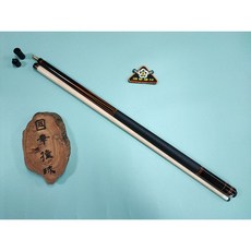 國華撞球 M083-01黑檀插黑檀聖誕樹四色版6插仿紹撞球桿，專業撞球桿，黑檀木耐用款，精準穩定, 1個