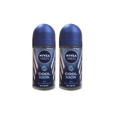 니베아 데오드란트 롤온 맨 쿨킥 50ml x2개, 2개
