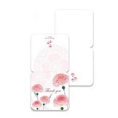 카네이션카드 어버이날선물 엽서, B타입40장