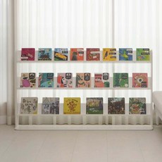 BC7374 필웰 테미스 라운드 전면 책장 1600 DVX 낮은책장 교구장 EO보드, 화이트