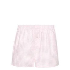 모데스가먼츠 깅엄 체크 코튼 복서 브리프