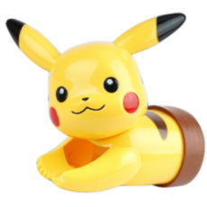 Pokémon 皮卡丘水龍頭延伸器，可愛造型，安全材質，防止水花，培養衛生習慣, 1個