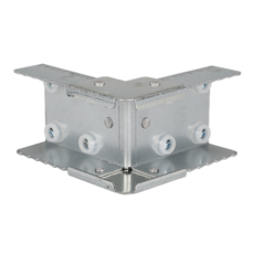 레이스웨이 40*40RACE WAY 바디 커버 3M 부속 사무실 주차장 기계실 전시장 공장 국부조 카페 인테리어 레일조명 레일등 레일, 40*40 V엘보(OUT), 1개, 기본색상