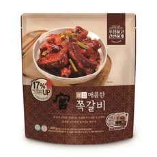 궁 매콤한 쪽갈비 1880g 밀키트 간편 조리 밥 반찬 자취 안주, 1개, 1.88kg