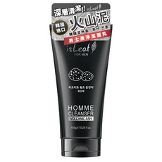 isleaf 男士激淨潔面乳 火山泥 胺基酸 150g 男性控油洗面乳, 1件