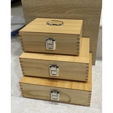 鐵人牌印章收納盒，木質印章盒，多尺寸印章收納，辦公室桌面收納必備, 小20cm x 15cm x 7.4cm