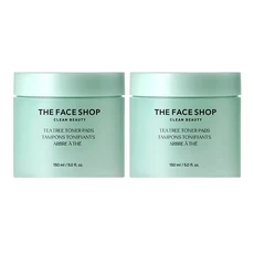 THE FACE SHOP 茶樹淨膚調理爽膚棉, 2個, 70片