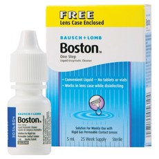 보스톤 바슈롬 원스텝 리퀴드 엔자임 단백질 제거제, 5ml, 1개