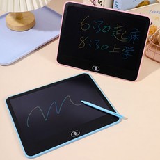 전자칠판 16인치 스마트패드 LCD드로잉노트 메모그림판 필기보드, 블랙(가로)
