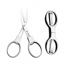 張小泉拉伸剪刀 SIN6920 旅行剪刀 輕巧便攜 安全鎖定, 1個, 顏色隨機