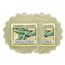 양키캔들 타트왁스 방향제 세이지앤시트러스 X2개, 2개, 22ml, 단품