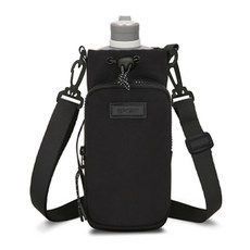 마벨인홈 여행 산책 다용도 보온병 물병 수납 가방, 블랙, 1개