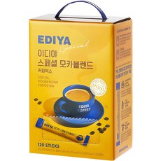 EDIYA COFFEE 特調摩卡咖啡沖泡粉, 11.5g, 120條, 1盒