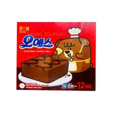 오리온 오리온오예스 오예스오리지널 1곽 12개입 초코케익 초코과자, 360g, 1개