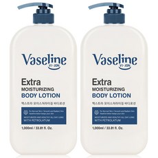 바이존 바세린 바디로션 대용량 로션 고보습 바디크림, 1L, 2개