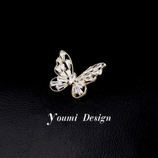 Youmi Design 鏤空小蝴蝶胸針, 鏤空小蝴蝶, 1個
