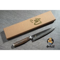 旬 Shun 大馬士革 槌印 小刀 水果刀 160mm - 和欣行現貨, 1個, 加購絨布刀套