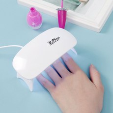 미니 UV LED 젤네일 램프 USB 셀프네일 레진, FREE, 단품