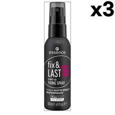 essence Fix Last 에센스 메이크업 픽서 픽스 라스트 18h 50ml 3팩, 1개