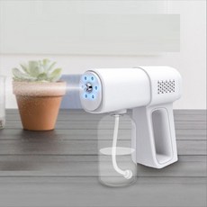 무선 나노 스프레이건 분무기 380mL LED 라이트 가정