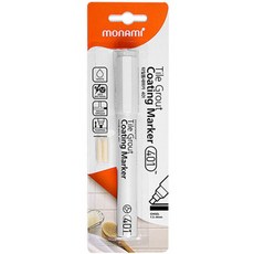 타일틈새마카 401(수성 마킹펜)/흰색 마카펜/틈새마카/401 틈새미카/401, 본상품, 1개