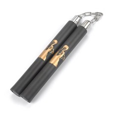 兒童初學者練習用海綿雙節棍 軸承款, 藍色, 1個