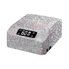 愛美佳 滿鑽H20充電款美甲燈 48W 39顆LED UV 蓄電款 雙光源, 1個, ◎ H20光療燈_AB鑽