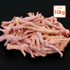 국내산 육수용닭발 10kg 국물용 통뼈 깨끗하게 손질된 닭발, 1개, 벌크(비닐포장 후 얼음팩) 10kg