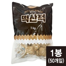 맘모스 떡산적 1kg(20gx50개입) 떡갈비