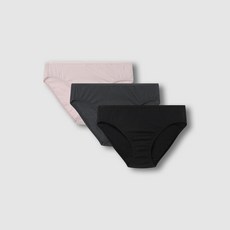 [JAJU/자주] 여 코튼 베이직 힙허거 팬티 3매