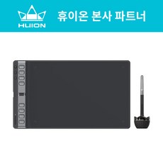 [휴이온 본사 스토어] 휴이온 펜 타블렛 10인치 Inspiroy 2 L 블랙, H1061P 블랙