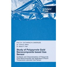 (英文圖書)Study of Polypyrrole Gold Nanocomposite based Gas Sensor 平裝版, Scholars' Press, 英文