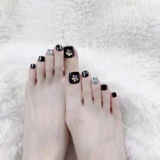 잇템샵 큐빅 패디 스트립 라인 패디팁 여름네일, Q, 1개, 잇템샵큐빅페디큐어팁06