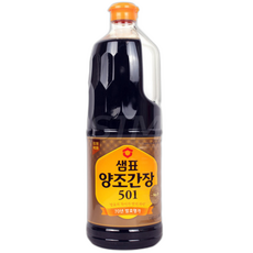 샘표 양조간장 501 진간장 조림간장 비빔 무침 코스트코, 1.68L, 1개