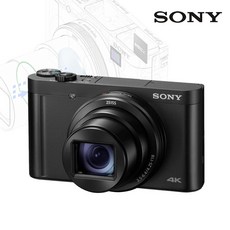 소니 광학 28배줌 디카 DSC-WX800 하이엔드카메라, 블랙