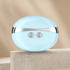 DIU 新款電動指甲刀全自動三合一磨甲器老人兒童指甲鉗修剪器, 1個, 薄荷藍:如圖