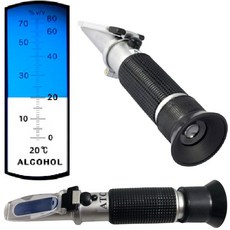 鯨魚網購高雄現貨獨家繁體正版酒精計0-80%酒度計酒精濃度計酒精測試儀, 1個, 酒精計0-80% 酒精濃度計
