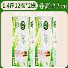 雨森加粗六層中長婦嬰雙卷衛生紙捲紙巾嬰兒柔軟家用實惠月子宿舍, 1個, 1.2.0公斤12卷*2提