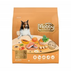 Mobby 莫比 全齡犬 S26無穀食譜 乾飼料, 鮭魚馬鈴薯, 1.5kg, 1袋