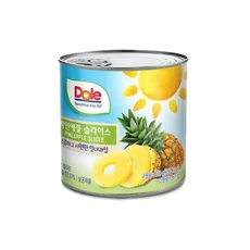 Dole 파인애플 슬라이스 439g, 1개