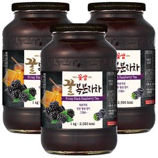 꽃샘 꿀복분자차, 1kg, 3개, 3개, 1개입