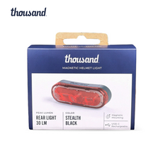 따우전드 챕터 1.5 헤리티지 2.0 전용 마그네틱 테일 라이트 자전거 헬멧 후미등, 1개