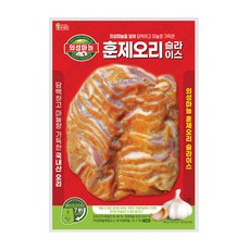 롯데 의성마늘 훈제오리 슬라이스, 4개, 400g