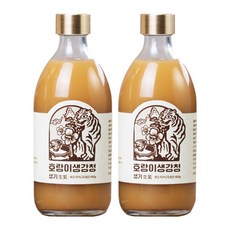 팔팔호랑이 꿀 생강청 생강차 <생기>, 2개, 1개입, 450ml