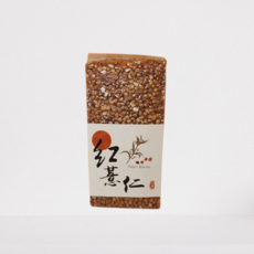 【草屯鎮農會】紅薏仁粒-台灣在地嚴選 富含膳食纖維 促進消化, 450g, 1個