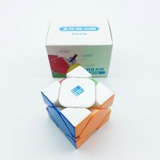 MoYu RS 스큐브 M 뭐위 RS Skewb M 마그네틱 큐브 자석큐브 선수용 큐브, 1개, 혼합색상 1개, 혼합색상